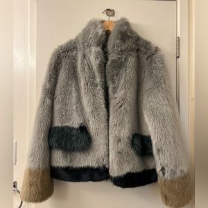 molliolli faux fur jacket